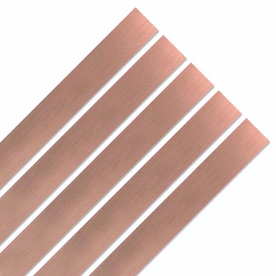 Smooth Strips Copper