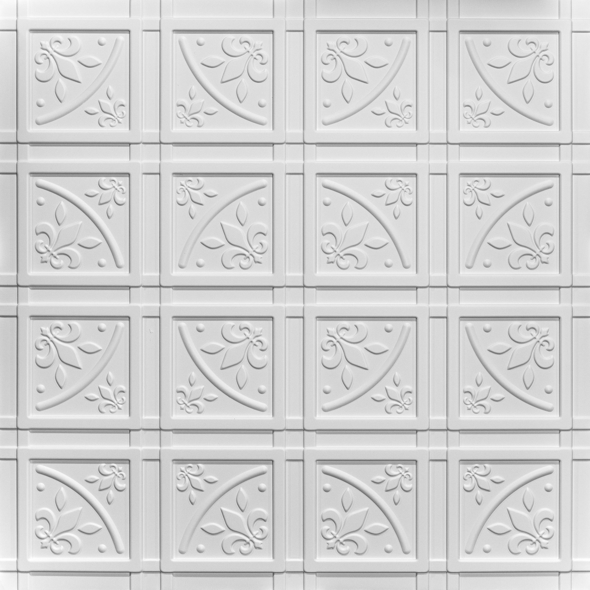 Lafayette White Ceiling Tiles