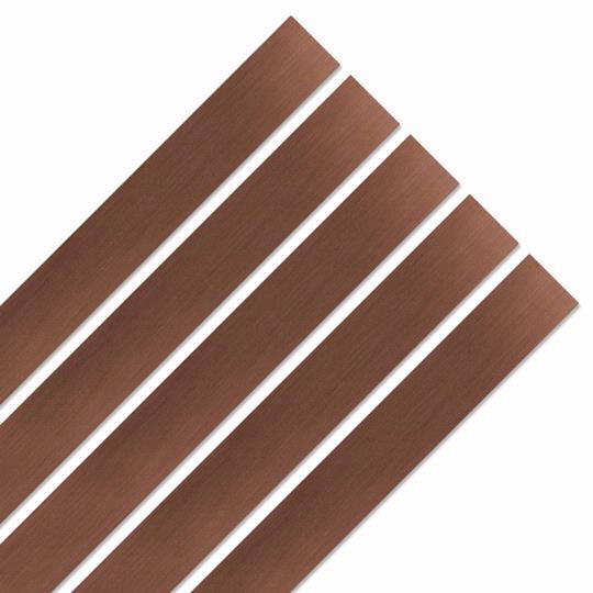 Smooth Strips Bronze