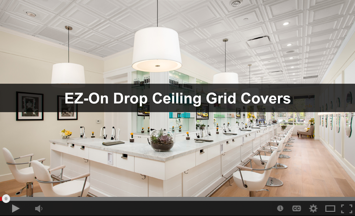 How To Install Ez On Grid Covers Ceilume