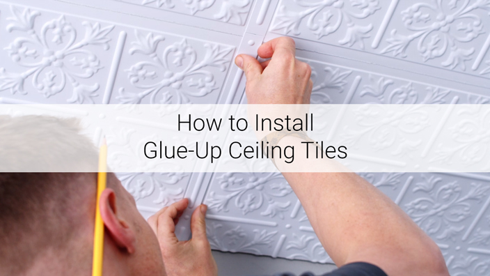 Glue-Up (Butt Joint) Ceiling Tiles