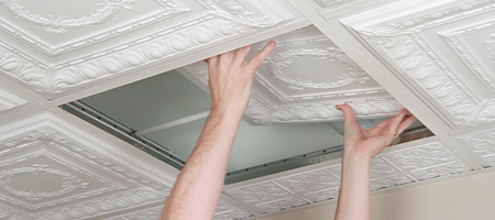 How To Install Drop Ceiling Tiles Ceilume