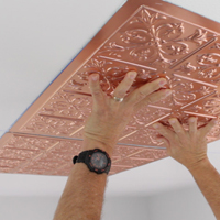 Glue-Up Ceiling Tiles
